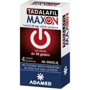 Tadalafil Maxon 10 mg 4 Filmtabletten