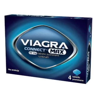 Viagra Connect Max gegen Erektionsstörungen 50 mg, 4 Tabletten