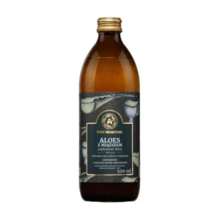 Aloe Vera Saft mit Fruchtfleisch Herbal Monasterium 500 ml