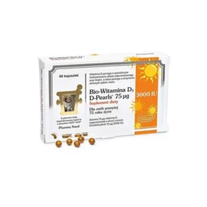 Bio-Vitamin D3 D-Perlen 75mcg, 80 Kapseln