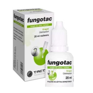 Fungotac, Ohrentropfen, Lösung 0,01g/ml, 20ml