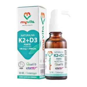 MyVita Silber, Vitamin K2+D3 Forte, Tropfen, 30 ml