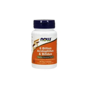 Now Foods 8 Billionen Acidophilus & Bifidus 60 Kapseln