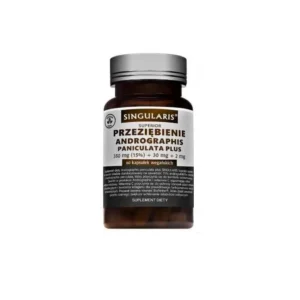 Singularis Cold Andrographis Paniculata Plus 350mg (15%) + 30mg + 2mg, 60 Kapseln