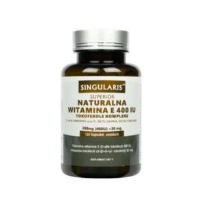 Singularis, Natürlicher Vitamin E-Tocopherole Komplex 400IU, 120 Kapseln
