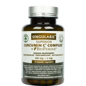 Singularis Superior Curcumin C3 Complex + Bioperine 500mg+5mg 70 vegane Kapseln