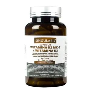 Singularis Superior Vitamin K2 MK-7 + D3 120 Kapseln